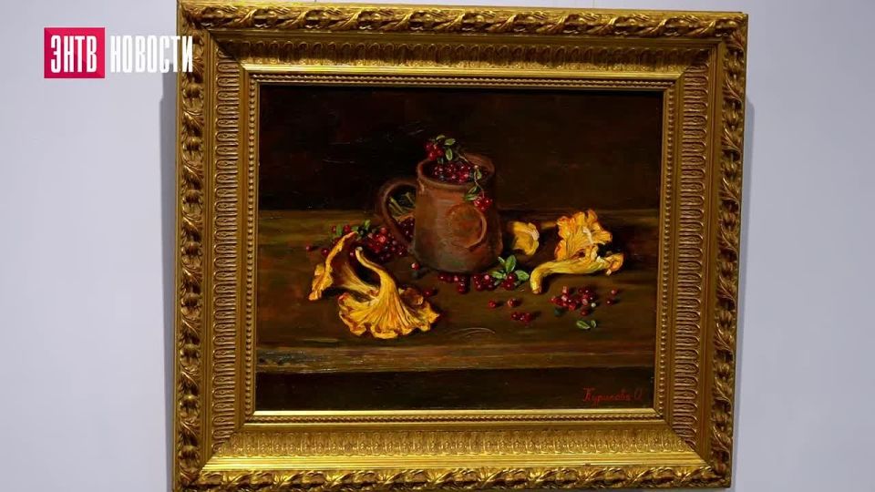 Живопись простых эмоций. В Художественном выставочном зале Энергодара с огромным успехом прошло открытие выставки «Живая традиция: мастера Рязанской земли»