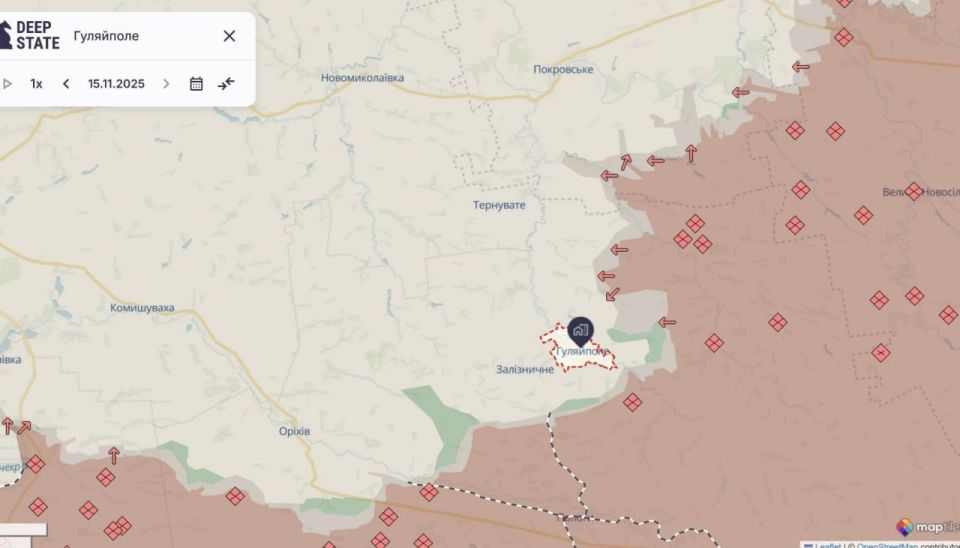 Российская армия перерезает логистику ВСУ на Запорожском направлении