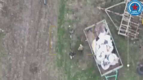 Сегодня на Ореховском направлении "БАРС-САРМАТ" работал в интересах 70-го гвардейского мотострелкового полка