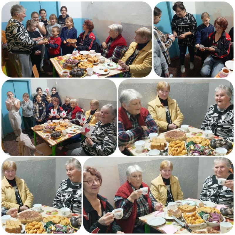 За чашечкой чая. В Доме культуры села Проминь состоялась тёплая и душевная встреча членов любительского объединения «В ритме жизни»