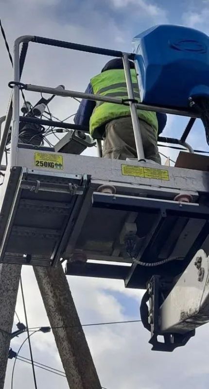 Обновление уличного освещения в Бердянском МО