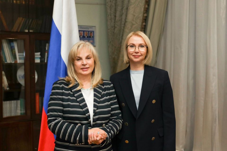 Ирина Гехт: Провели рабочую встречу с Председателем Центральной избирательной комиссии РФ Эллой Александровной Памфиловой