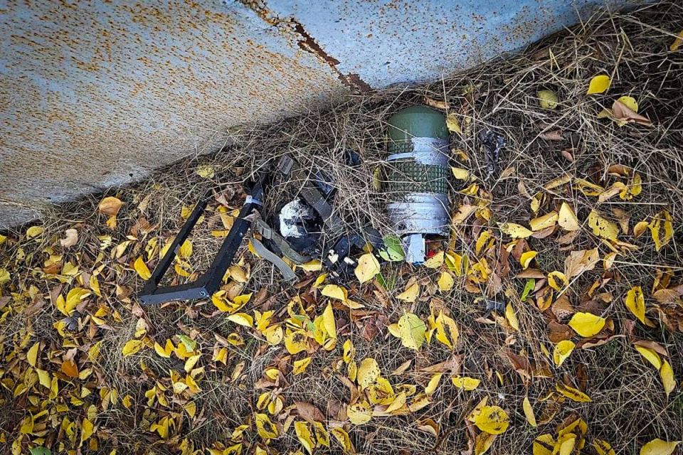 В Запорожской области военнослужащие спецподразделения Росгвардии уничтожили вражеский беспилотник «Баба-Яга»