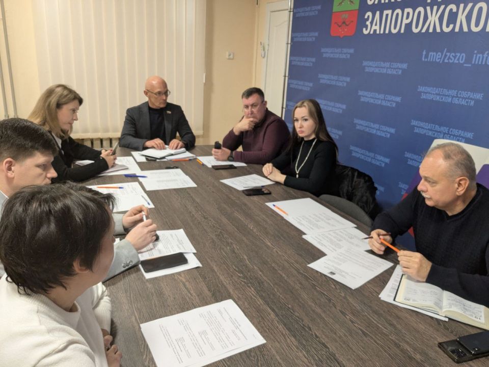 Состоялось заседание Комитета Законодательного Собрания Запорожской области по социальной политике