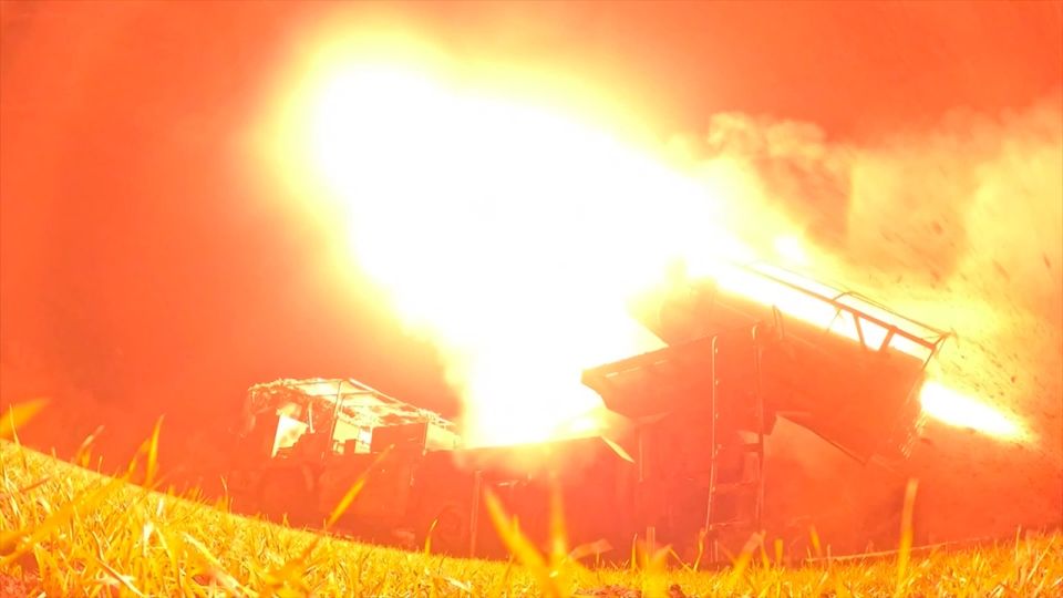 «Ураган» нанес ночной удар по пункту запуска БПЛА в Запорожской области