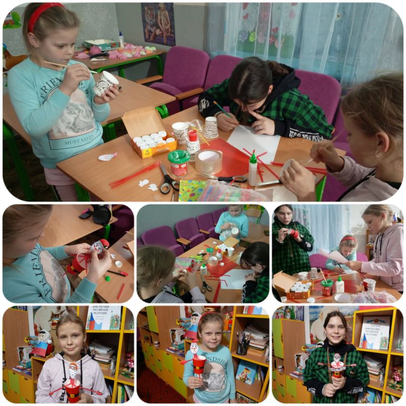 В Доме культуры села Проминь прошёл творческий час «Здравствуй, Дедушка Мороз!»