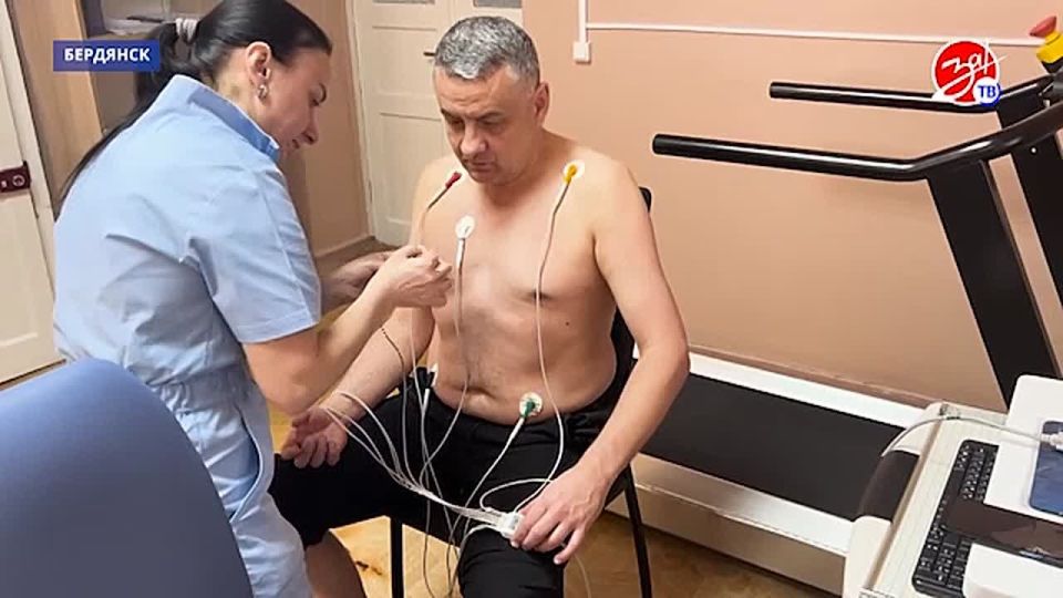 В Бердянской центральной районной больнице появились новые велоэргометры