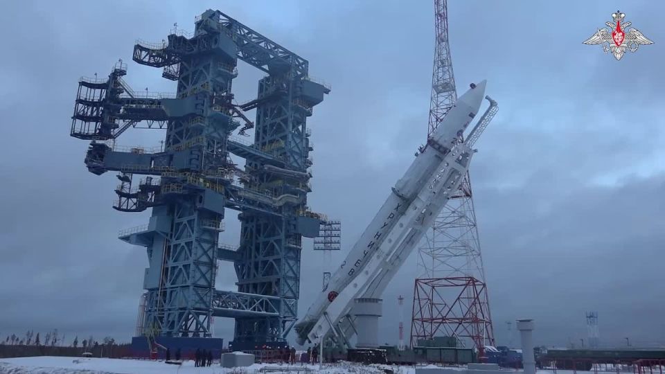 Расчет Космических войск России успешно провел пуск с космодрома Плесецк ракеты-носителя «Ангара-1.2» с аппаратами военного назначения на борту