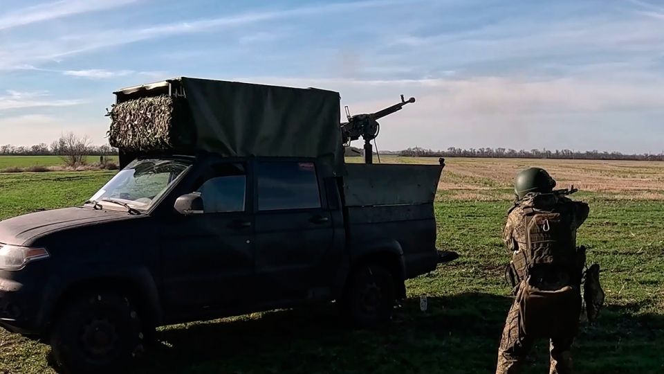 Зенитные группы застали врасплох ударный БПЛА ВСУ «Лютый» в Запорожской области