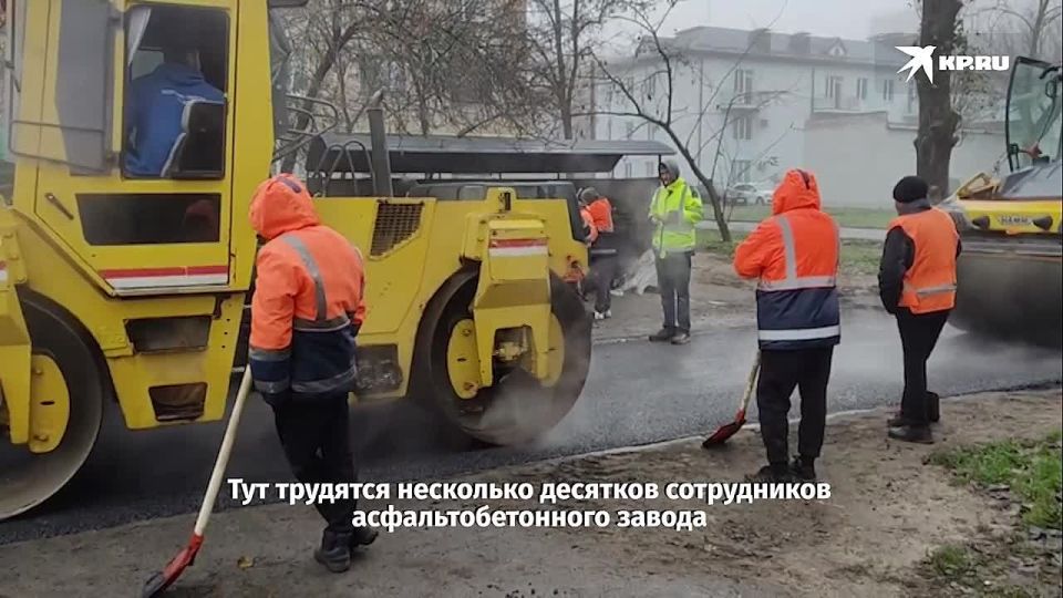 Городские улицы приводят в порядок