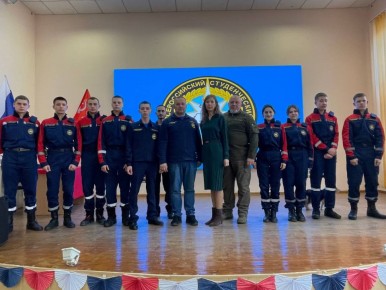 Наша команда растёт. С радостью сообщаем об открытии нового студенческого спасательного отряда «СВОИ» на базе Бердянского колледжа (филиал) ФГБОУ ВО МелГУ