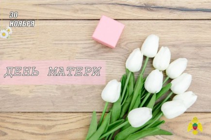 Сотрудники МЧС России по Запорожской области поздравляют всех мам с праздником