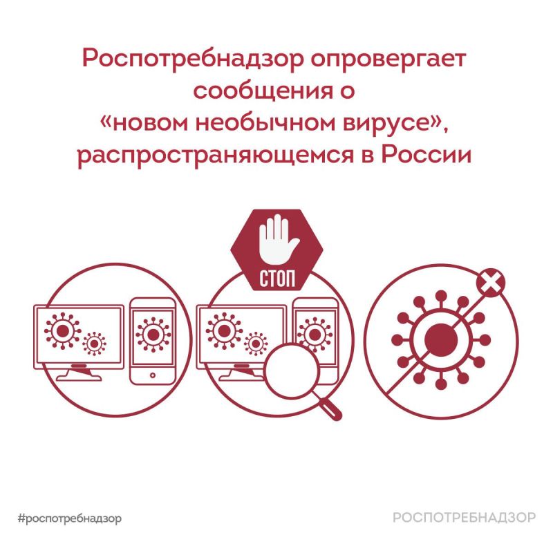 Роспотребнадзор опровергает сообщения о «новом необычном вирусе», распространяющемся в России