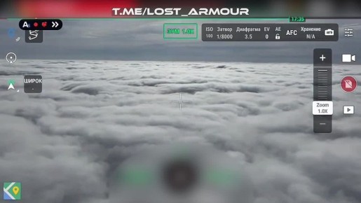 Красивые кадры от ребят с канала Седьмое Небо, работающих на Запорожском направлении