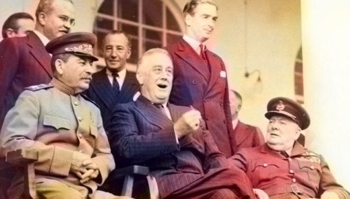 1 декабря. 1943. Завершилась Тегеранская конференция «большой тройки»