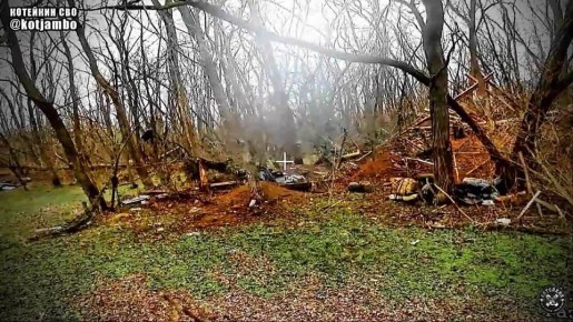 Операторы 144 дивизии проводят мероприятия по зачистке лесополок от присутствия боевиков киевского режима на Краснолиманском направлении