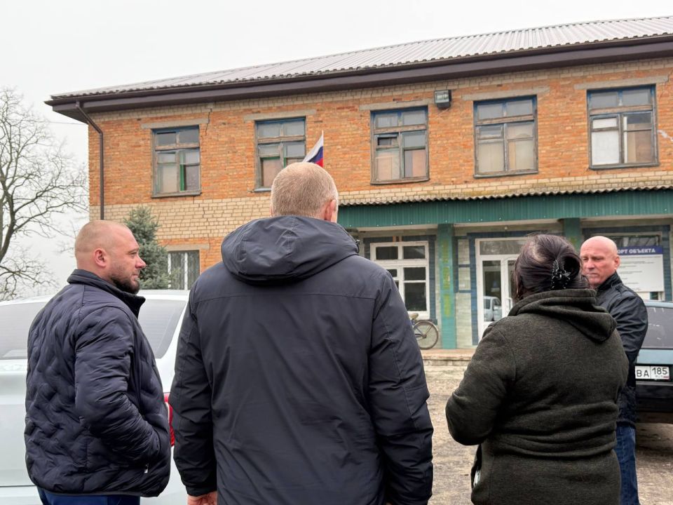 Рабочий визит в с. Проминь