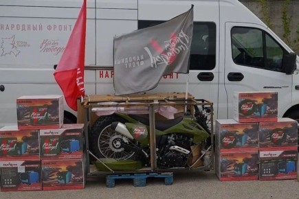 Тонны снаряжения в ноябре получили бойцы Запорожского направления