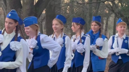 Сотрудники Госавтоинспекции города Мелитополя организовали флешмоб Засветись