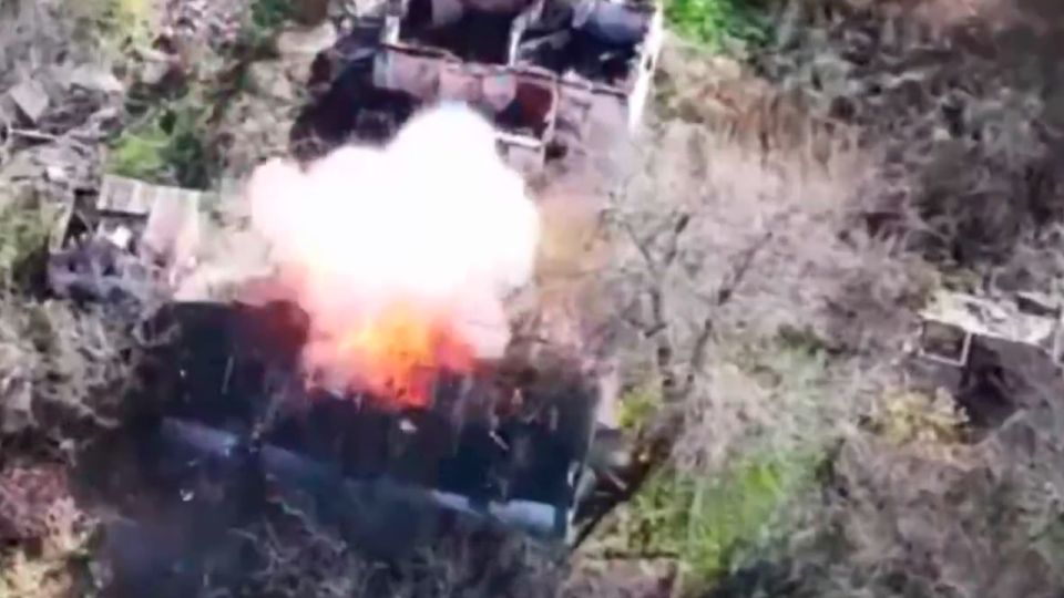 Опубликованы кады боев за Доброполье в Запорожской области