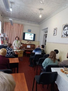 К 110-летию со дня рождения Константина Симонова «Единая Россия» организовала литературную гостиную