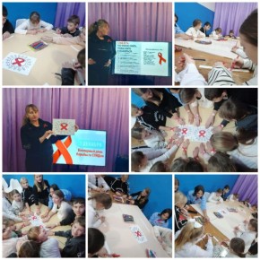 В Долинском клубе досуга прошло мероприятие «Детям о СПИДе»