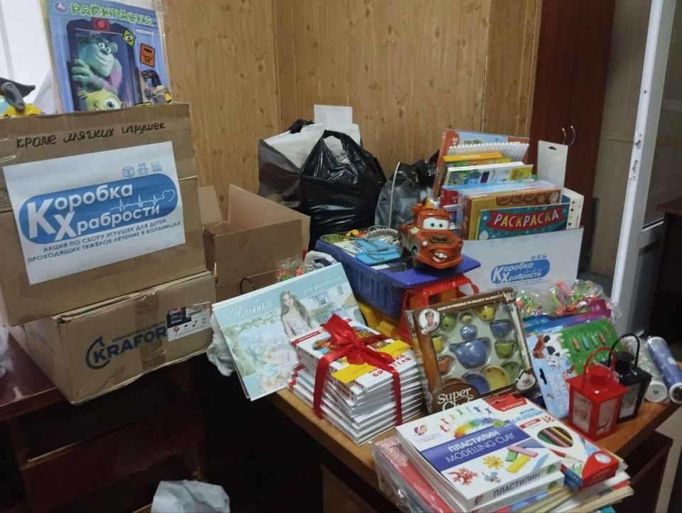 Приморск наполнил «Коробку храбрости» для маленьких смельчаков!