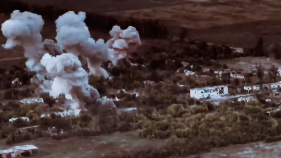 Опубликованы кадры боев за Червоное в Запорожской области