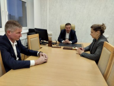 Рабочая встреча с министром экономического развития Кировской области