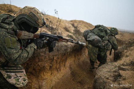 ВС России поразили танк ВСУ в Запорожской области