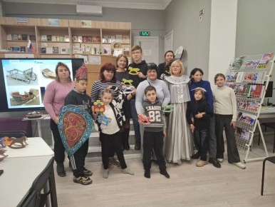 04.12.2025 г. ГБУ «Комплексный центр социального обслуживания населения» Министерства труда и социальной политики Запорожской области отделение реабилитации детей-инвалидов приняли участие в мастер-классе "Екатерина Санница...