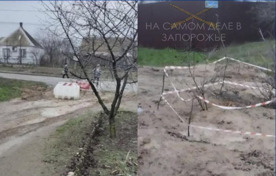 #нам_пишут. "Здравствуйте! Жители улицы Корнея Чуковского в Мелитополе оказались полностью отрезаны от помощи экстренных и коммунальных служб