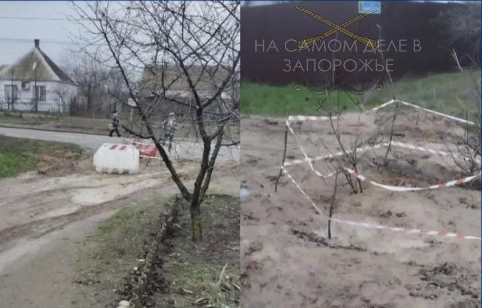 #нам_пишут. "Здравствуйте! Жители улицы Корнея Чуковского в Мелитополе оказались полностью отрезаны от помощи экстренных и коммунальных служб