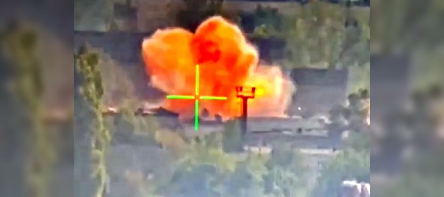 Росгвардия показала кадры работы расчёта комплекса «Око» в Запорожской области (видео)