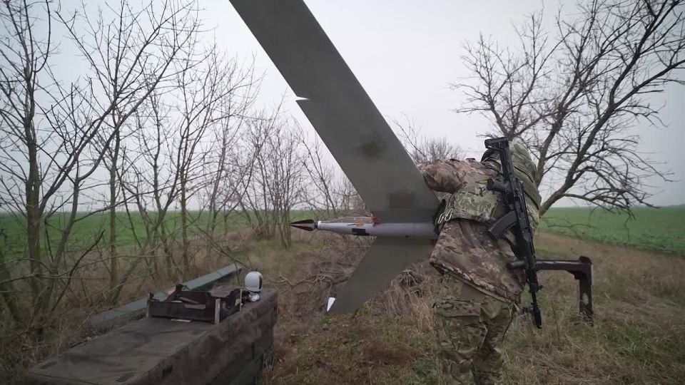 Российские десантники уничтожили «Ланцетом» артиллерийское орудие ВСУ в Запорожской области