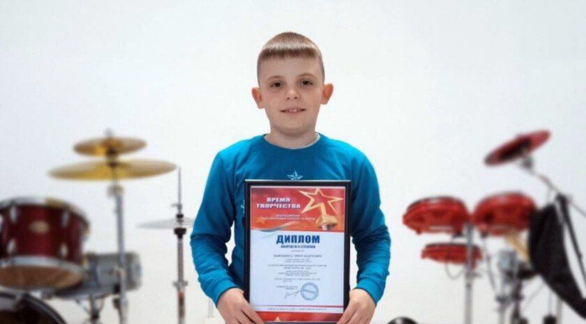 Школьник из Токмака стал лауреатом всероссийского конкурса «Время творчества»