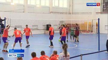 В Крыму прошел турнир по волейболу в память погибших на фронте крымчан