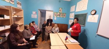 В Приазовской школе искусств обсудили предстоящие выборы и основы избирательного права