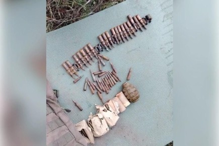 В запорожском лесу нашли взрывчатку и патроны