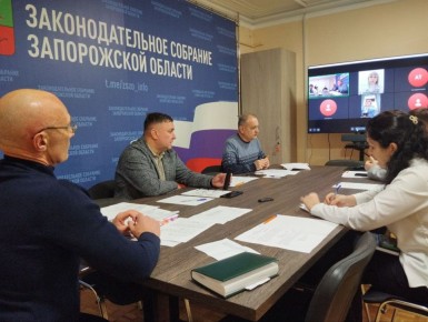 В Законодательном Собрании Запорожской области состоялось заседание Комитета по социальной политике