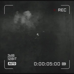 Военнослужащие 18 ОА ГВ "Днепр" в ночное время точечно отрабатывают по дрг противника