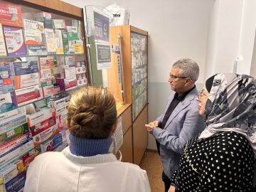 Виктор Емельяненко: Во время визита в село Берестовое ознакомился с работой местного аптечного пункта