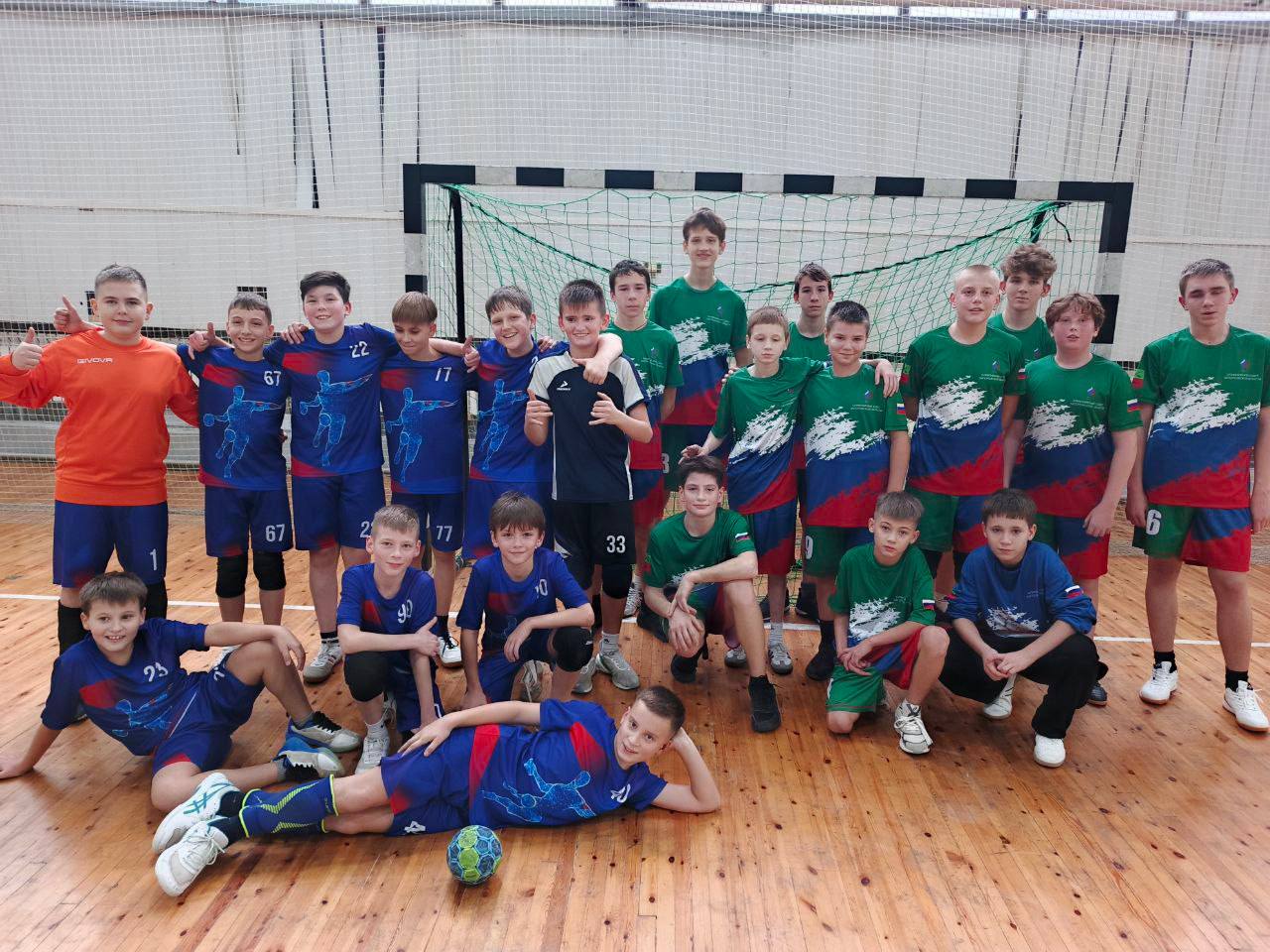 Спортсмены Запорожской области принимают участие в Детской гандбольной лиге