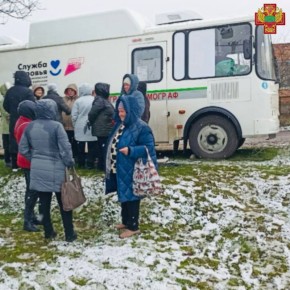 Бригада врачей «Профпатруль» провела медицинские осмотры в селах Смирново и Благовещенка Куйбышевского муниципального округа