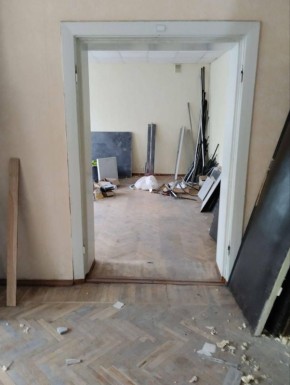 Преображение здания администрации пгт Михайловка на новом этапе