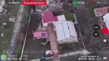 Операторы БПЛА 57 бригады засвечивают и накрывают позиции Микол в застройке Гуляйполя, поддерживая штурм города