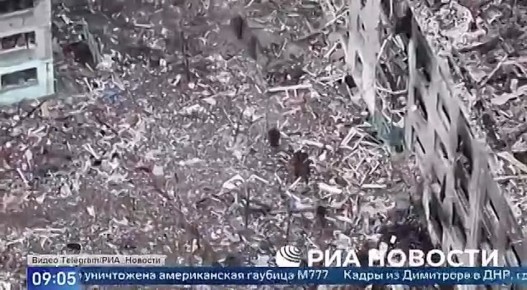 Кадры из Димитрова в ДНР, где заблокирована группировка ВСУ: боевики сдаются в плен