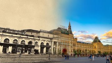 это было сегодня.... 14 декабря 1893 года в Москве на Красной площади состоялось торжественное открытие Верхних торговых рядов, ставших впоследствии ГУМом