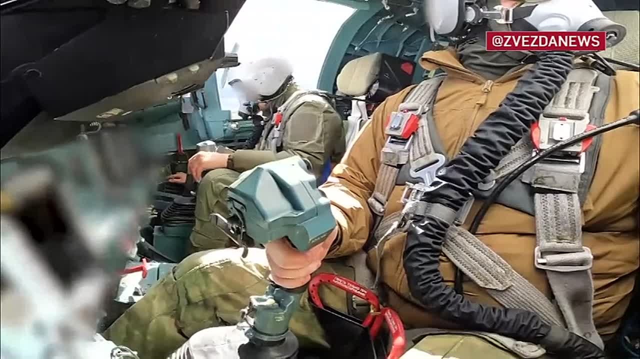 Видео от наших летчиков группировки "Восток"