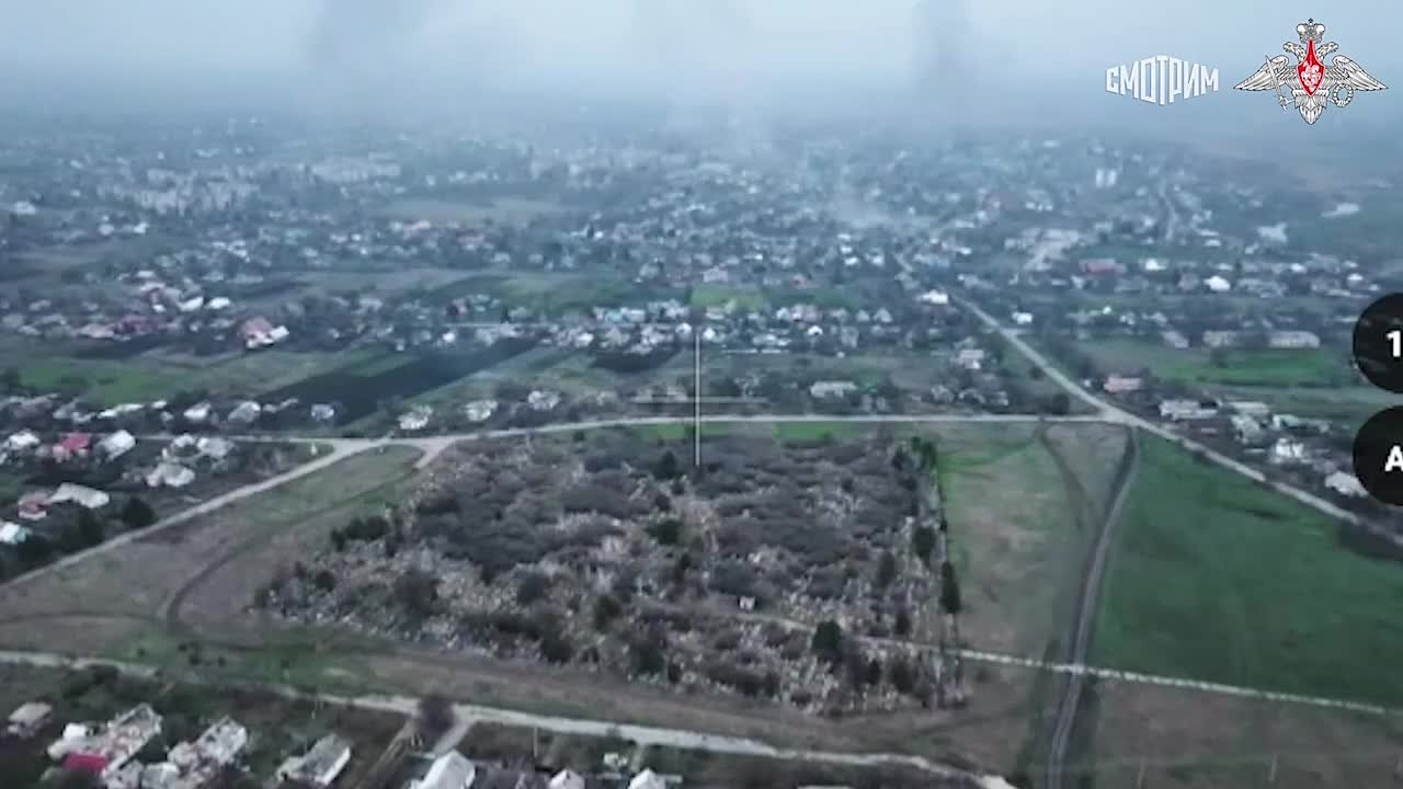 Расчет РСЗО "Ураган" группировки войск "Восток" уничтожил пункты временной дислокации формирований ВСУ в районе Гуляйполя Запорожской области